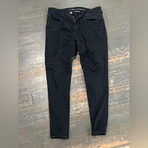 American Eagle black skinny jeans